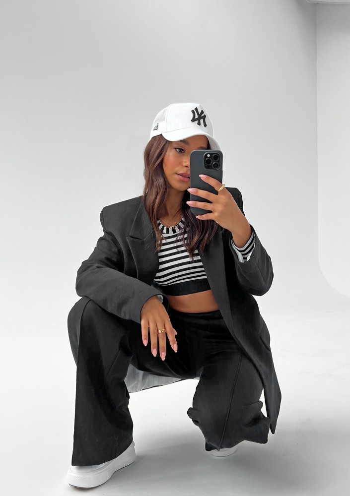 Zura - Black oversize blazer