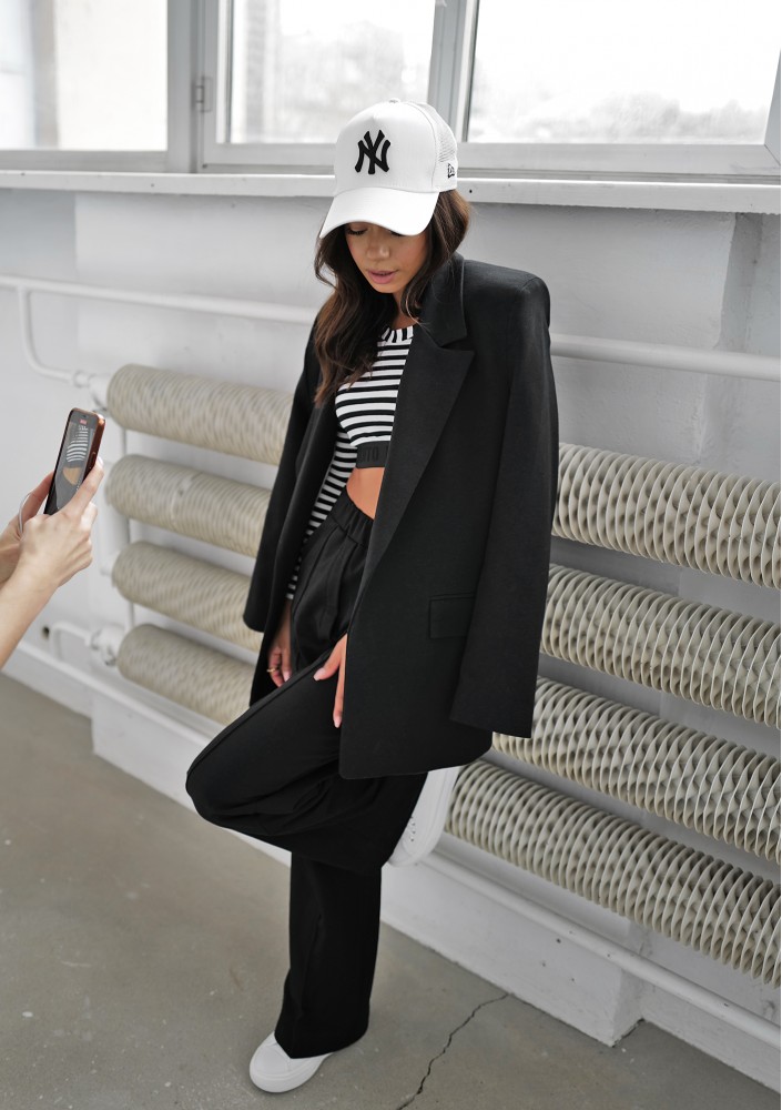 Zura - Black oversize blazer