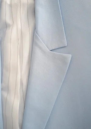 Zura - Marynarka damska oversize Niebieska