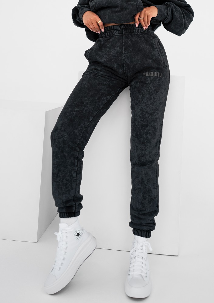 Sabo - Black vintage wash sweatpants