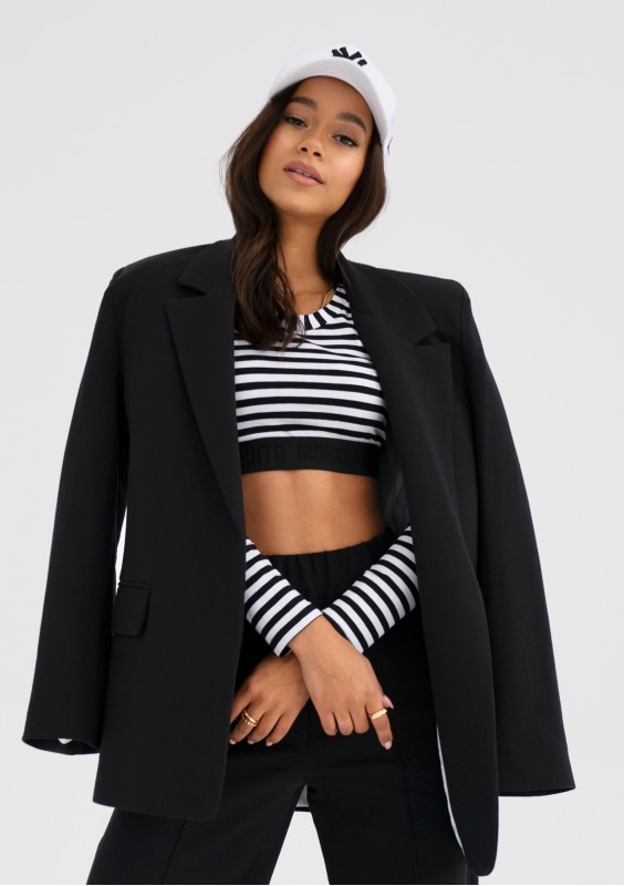Zura - Black oversize blazer