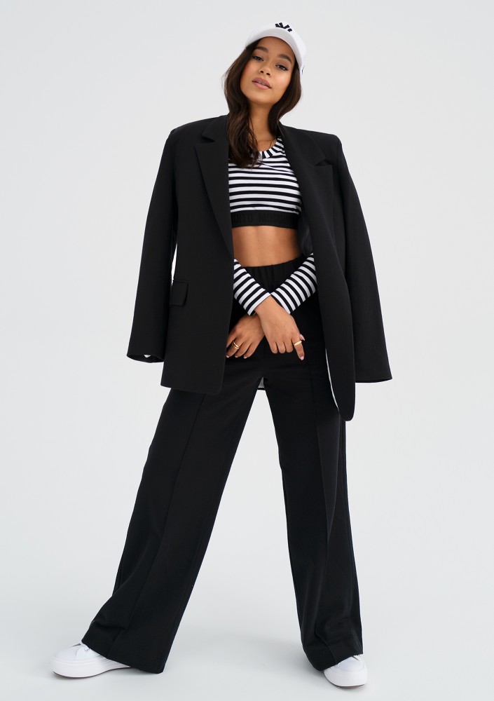 Zura - Black oversize blazer