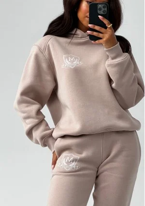 Embly - Bluza z kapturem Simply Sand