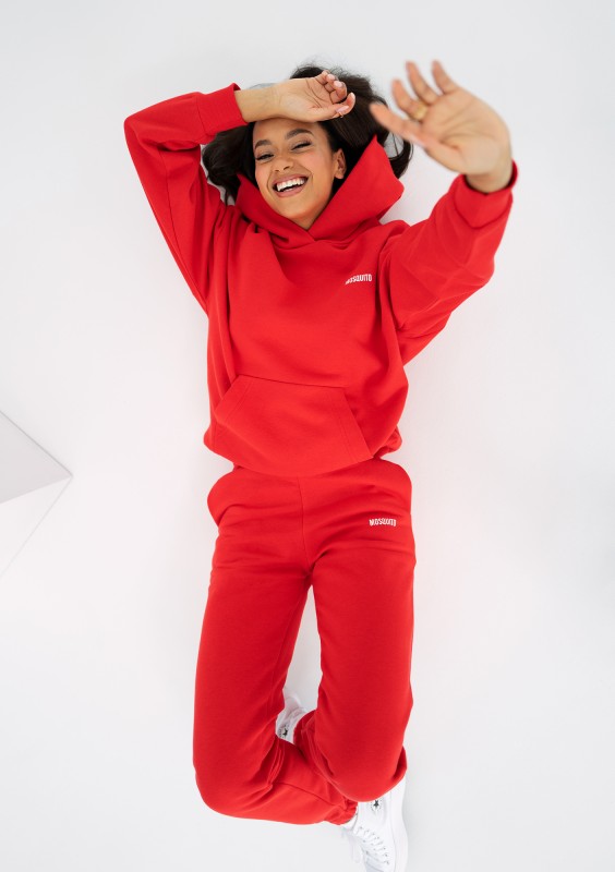 Pure - Chilli red sweatpants