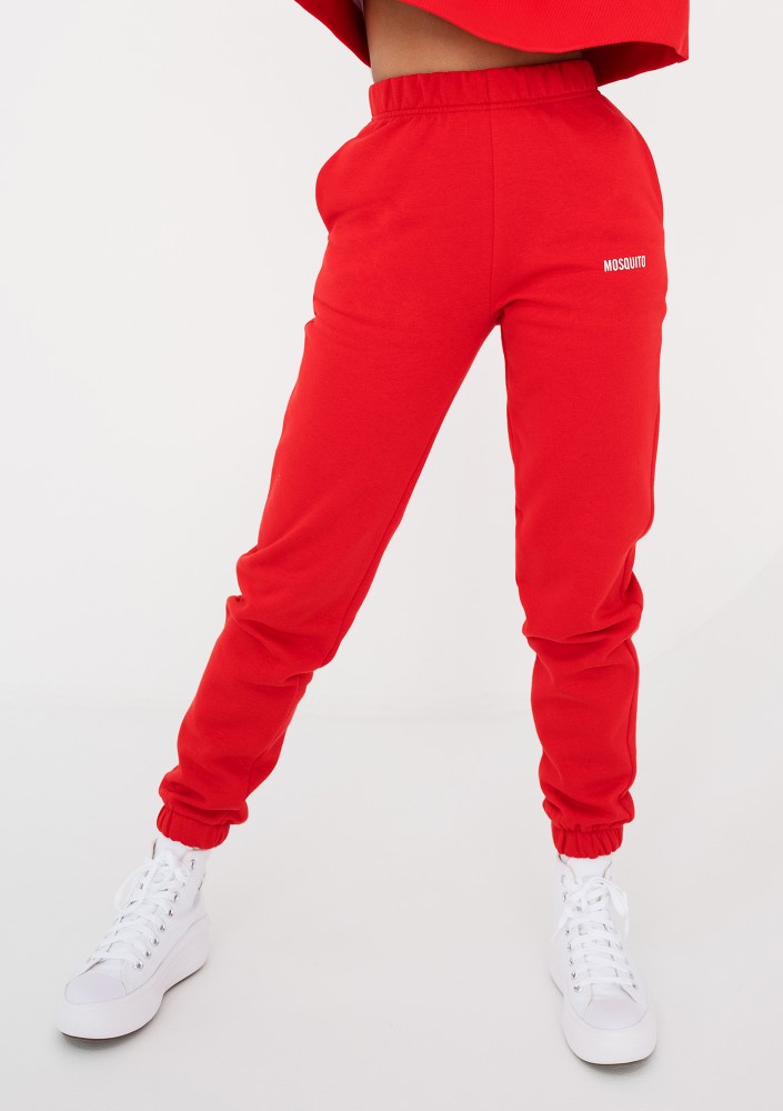 Pure - Chilli red sweatpants