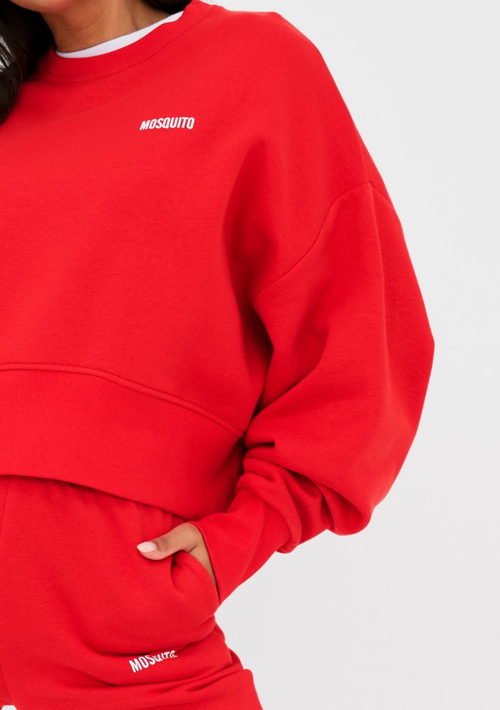 Shore - Chilli red jumper