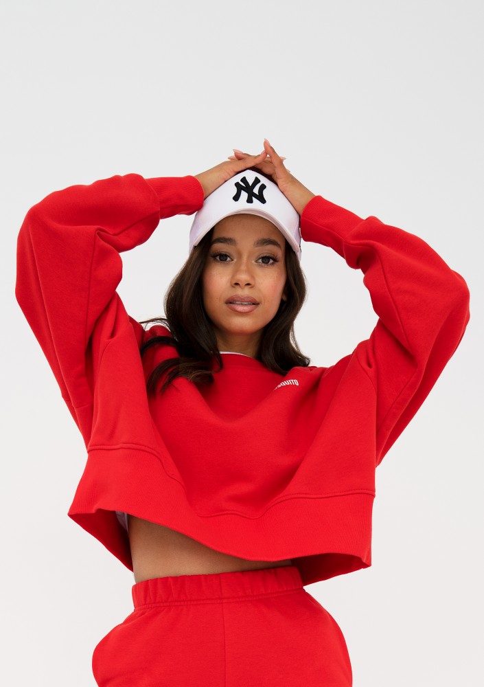 Shore - Chilli red jumper