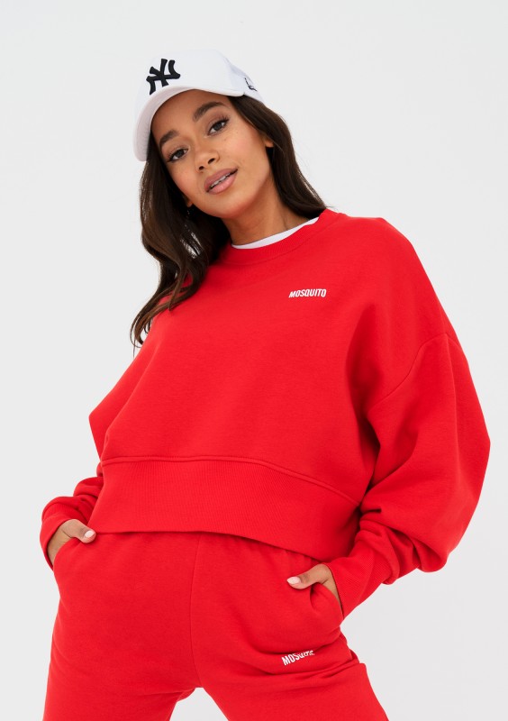 Shore - Chilli red jumper