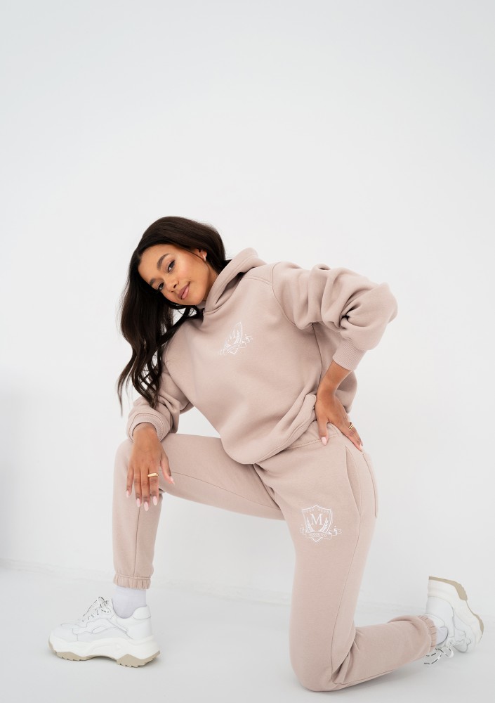 Embly - Bluza z kapturem Simply Sand