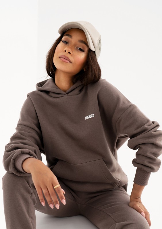 Pure - Savannah tan brown hoodie