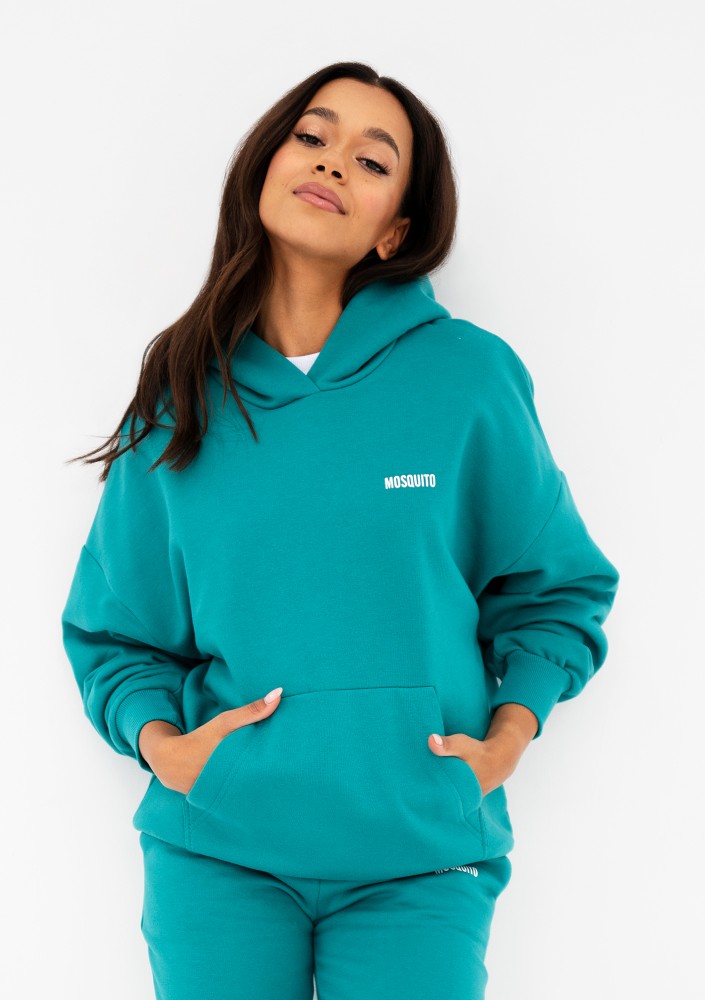 Pure - Bluza z kapturem Biscay Blue