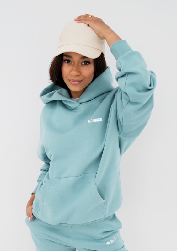 Pure - Aqua blue hoodie