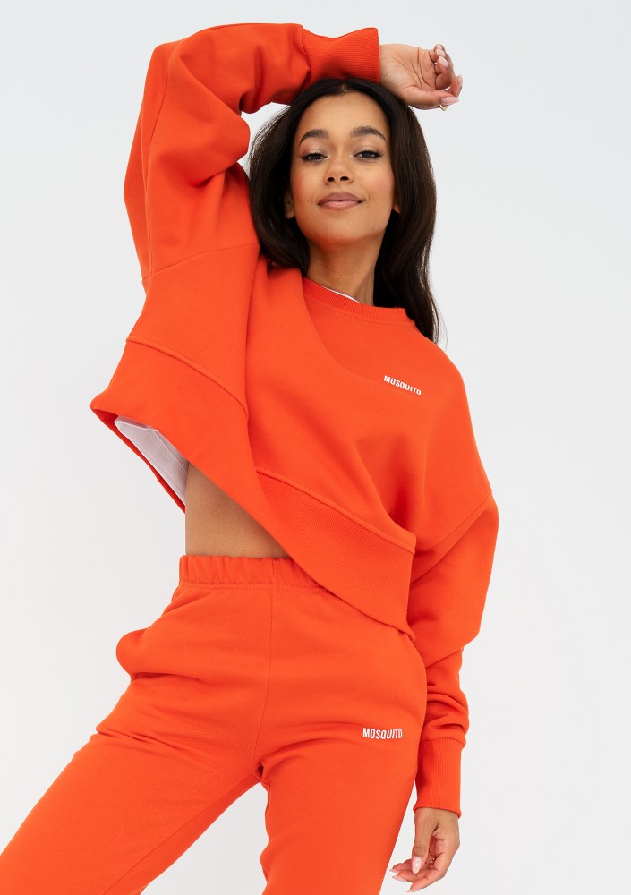 Shore - Fiesta orange jumper
