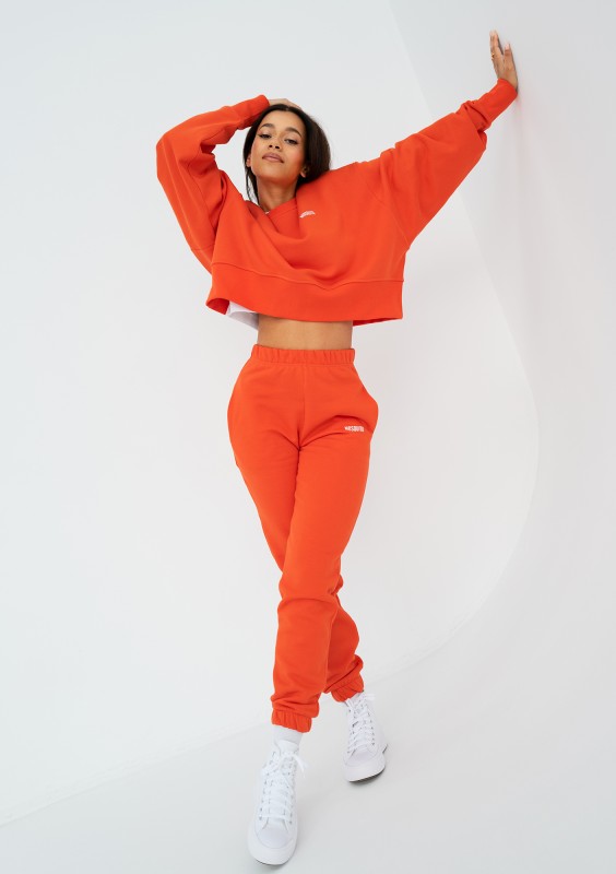 Pure - Fiesta orange sweatpants