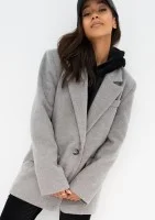 Corto - Short grey coat
