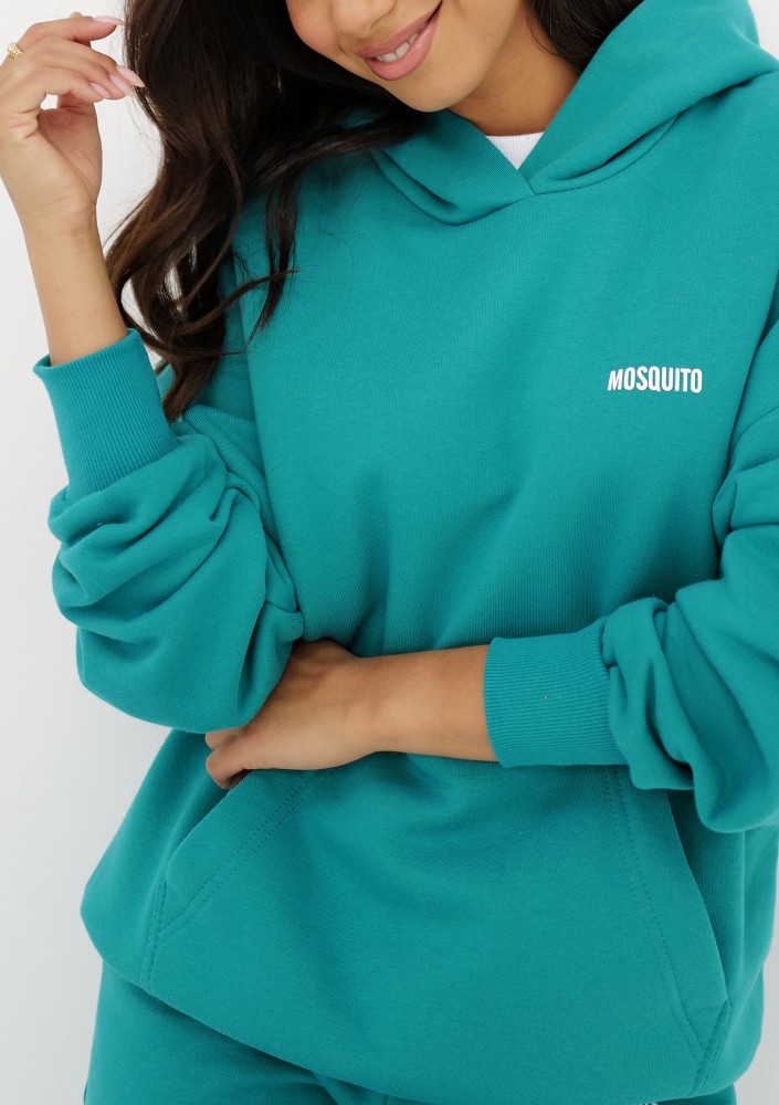 Pure - Bluza z kapturem Biscay Blue