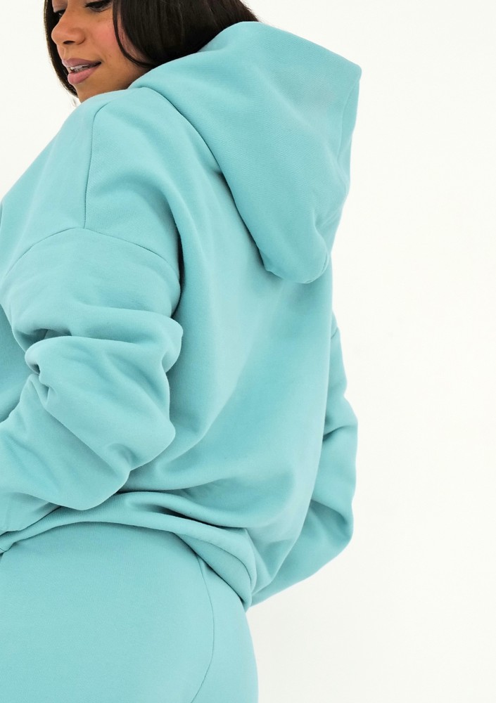 Pure - Aqua blue hoodie