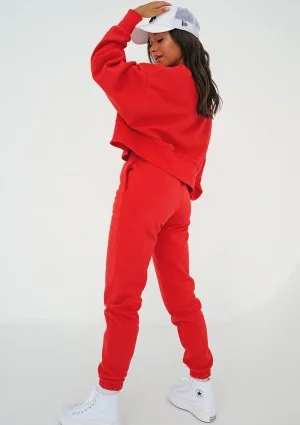 Shore - Chilli red jumper
