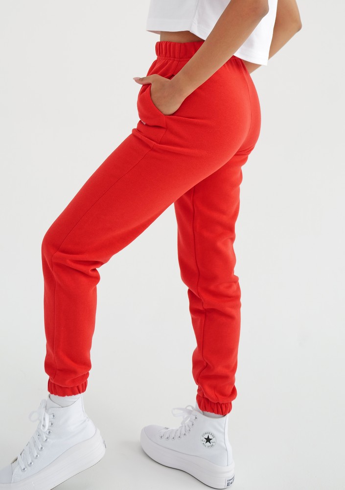 Pure - Chilli red sweatpants