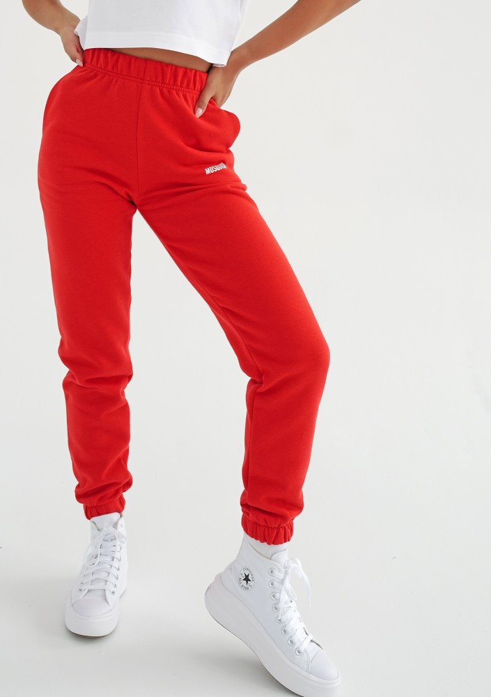 Pure - Chilli red sweatpants