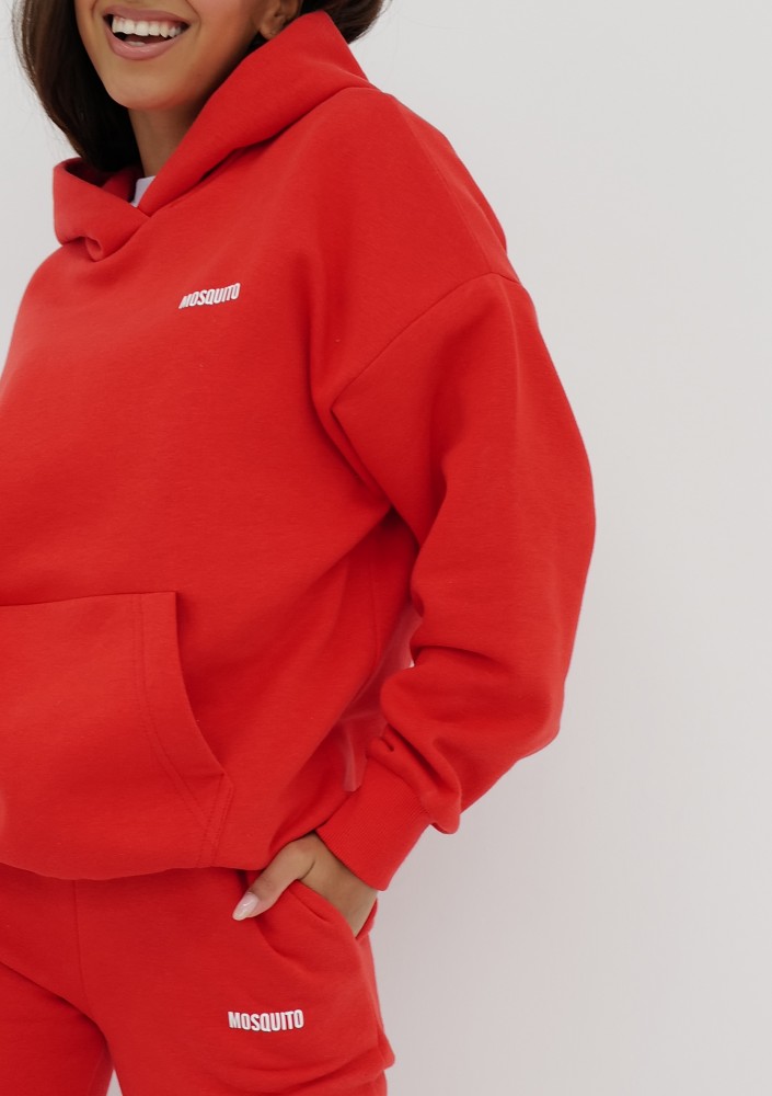 Pure - Chilli red hoodie