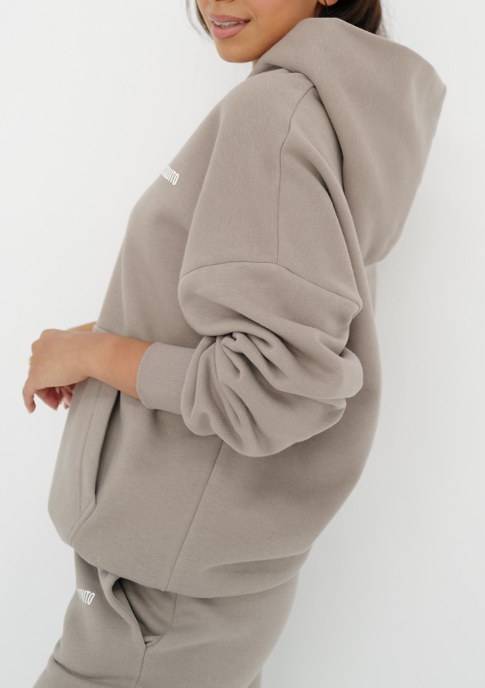 Pure - Simply taupe hoodie
