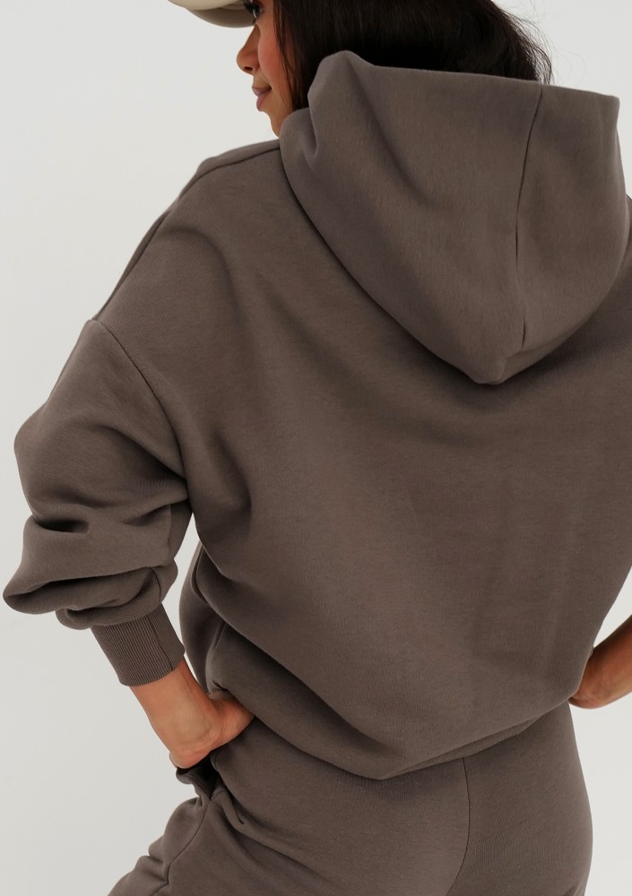 Pure - Bluza z kapturem Savannah Tan