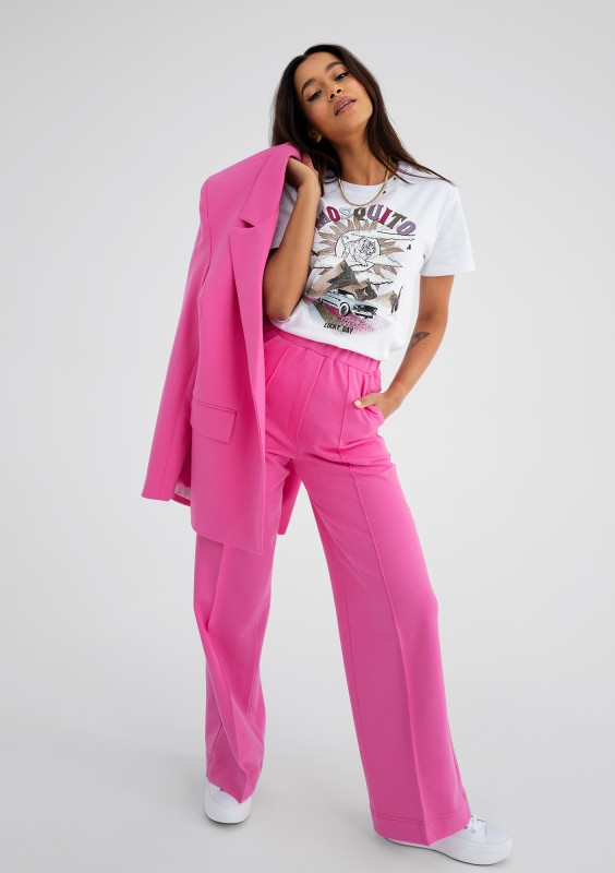 Tigre - Koszulka z logo ,,Lucky Day" Biała