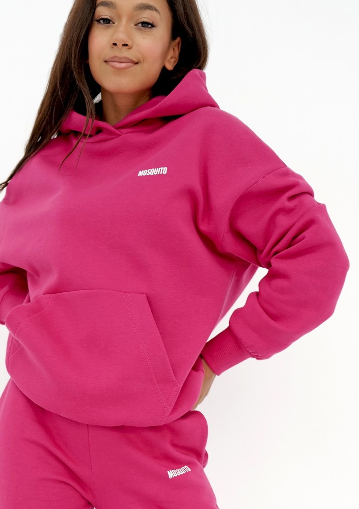 Pure - Bluza z kapturem Viva Magenta