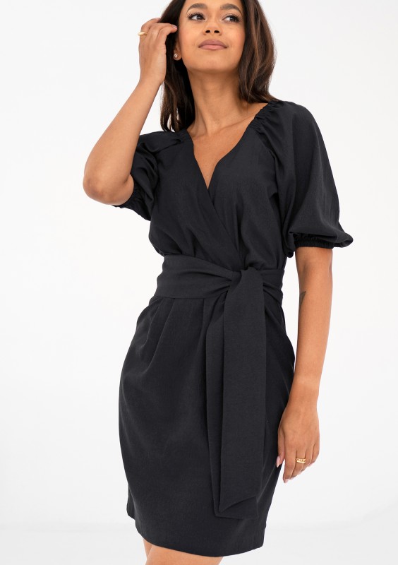 Ariela - Black mini dress