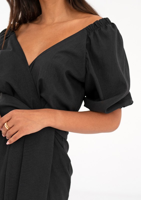 Ariela - Black mini dress