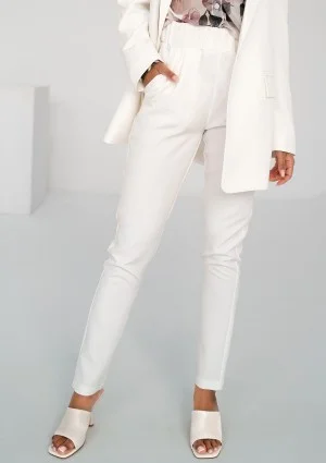 Onzu - Ecru trousers