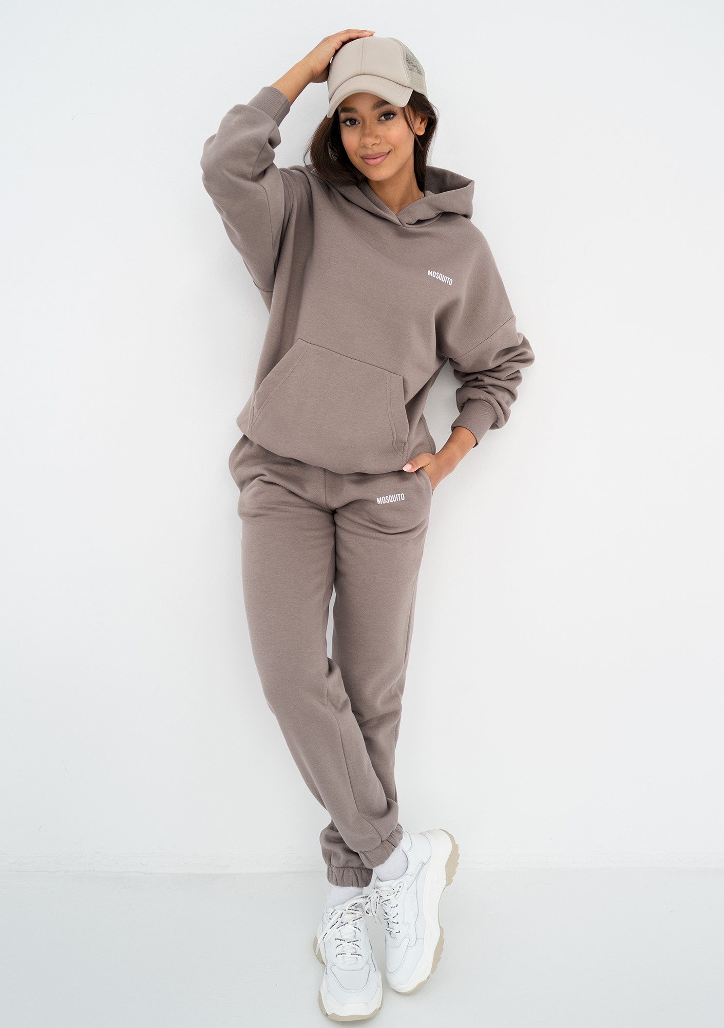Pure - Spodnie dresowe Simply Taupe