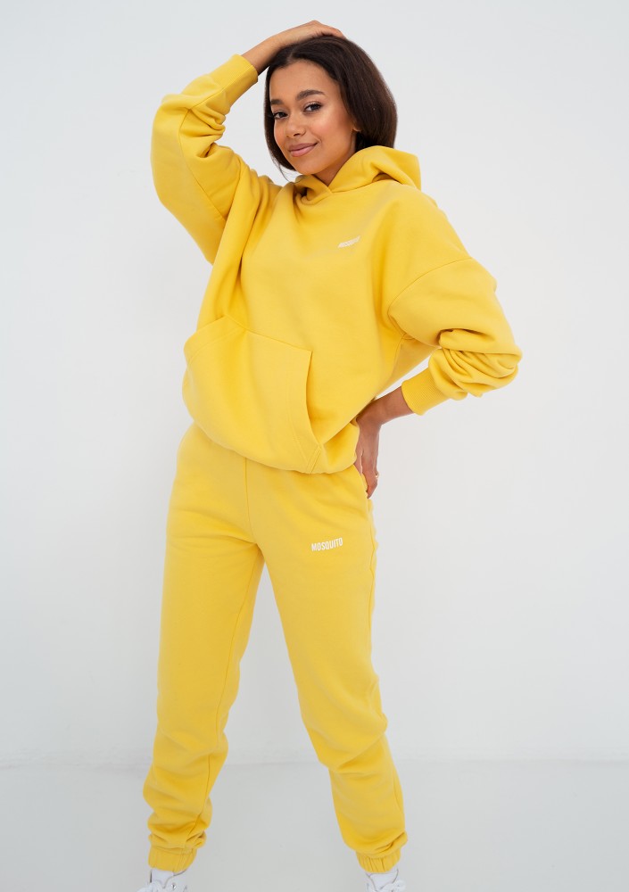 Pure - Bluza z kapturem Sunny Yellow