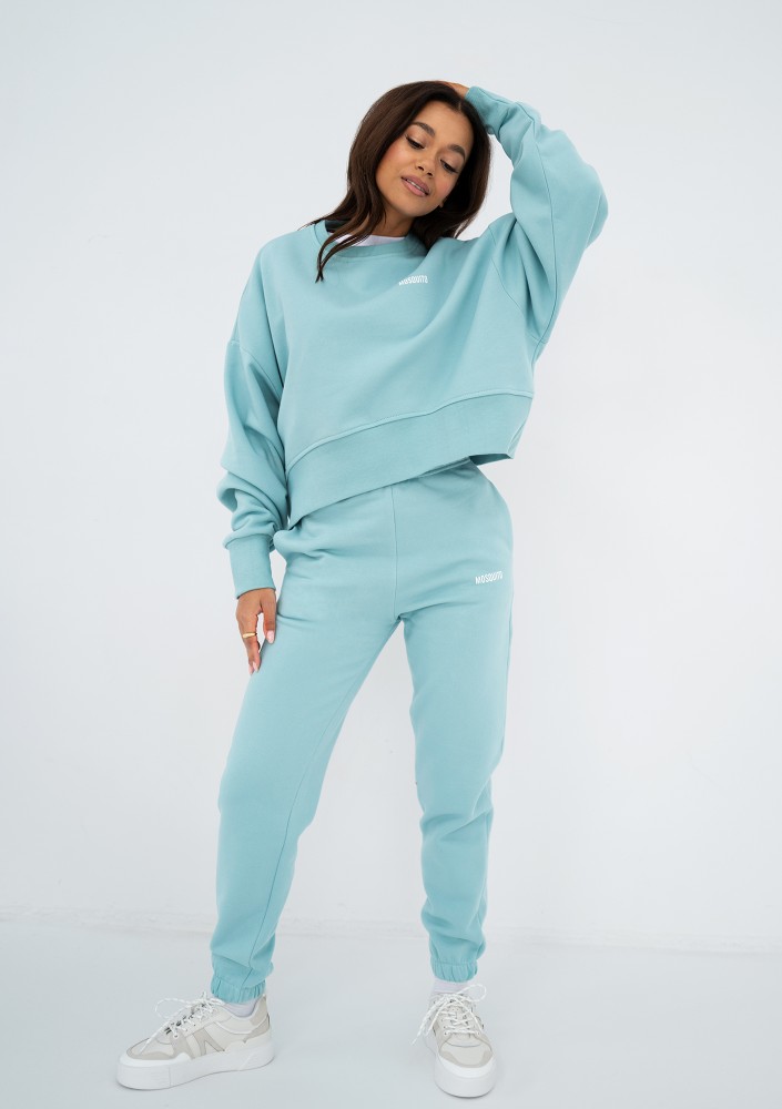 Pure - Spodnie dresowe Aqua Blue