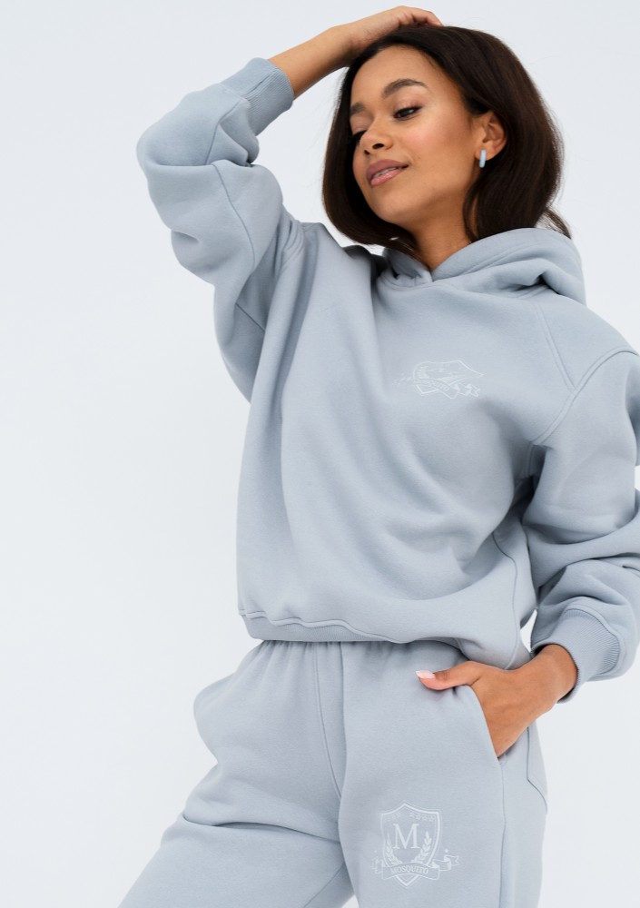 Embly - Bluza z kapturem Light Blue