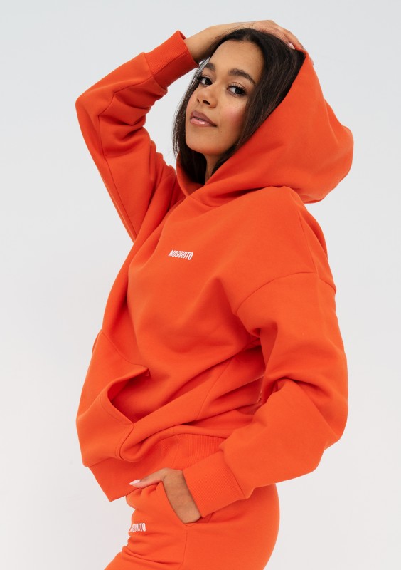 Pure - Fiesta orange hoodie