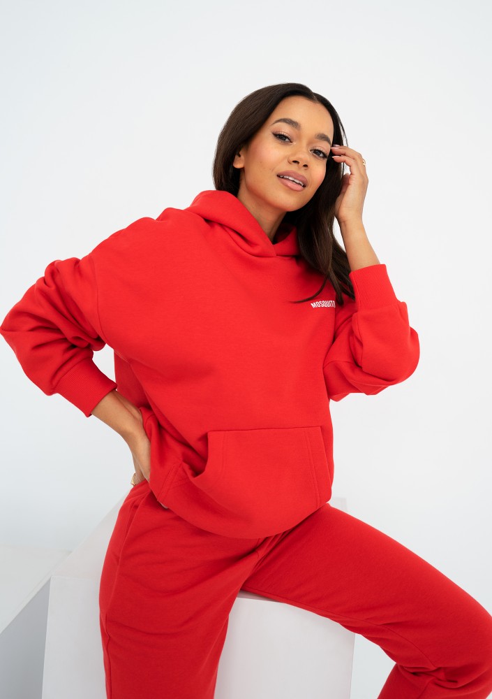Pure - Chilli red hoodie