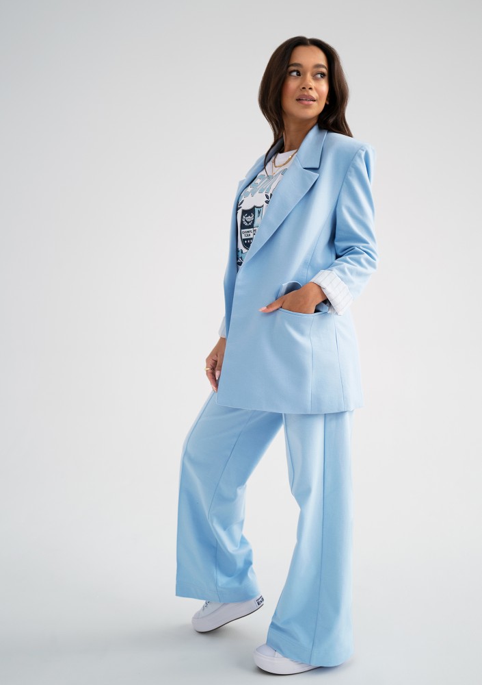 Zura - Blue oversize blazer