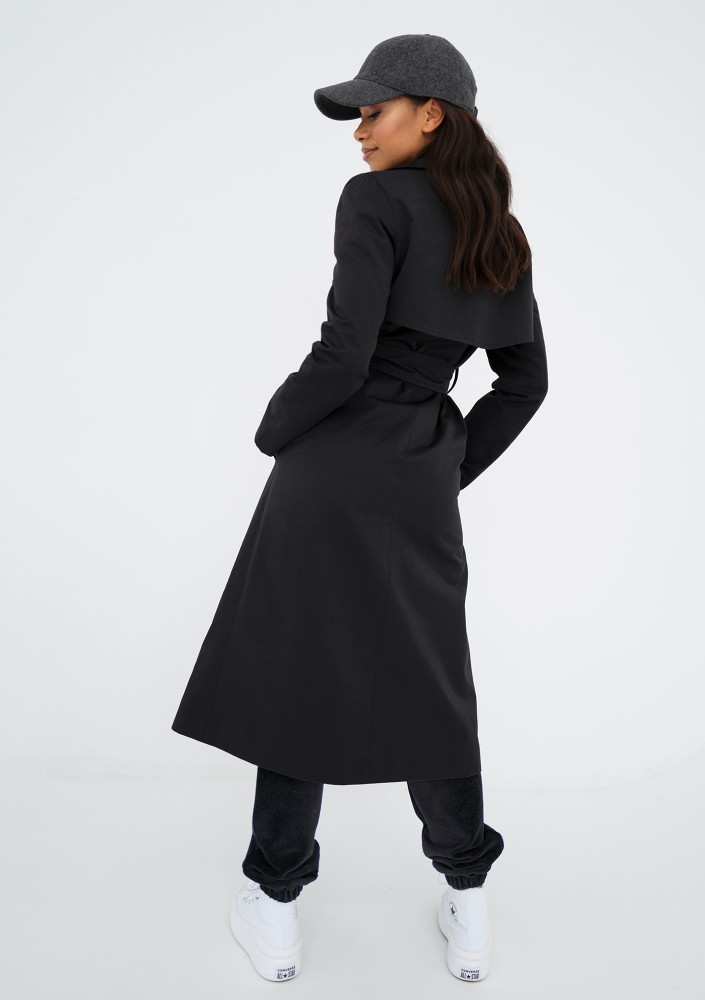 Coty - Black trench coat