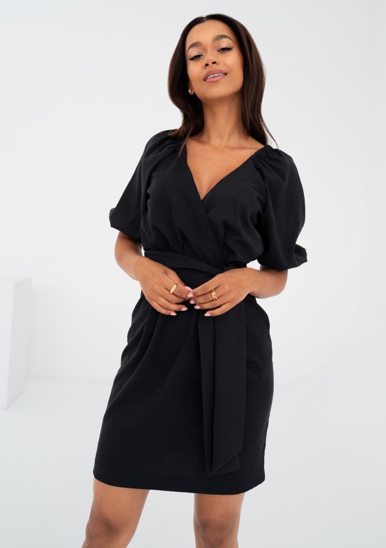 Ariela - Black mini dress