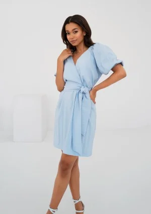 Ariela - Light blue mini dress