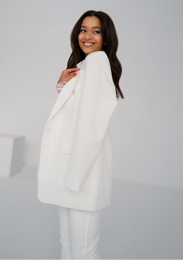 Gia - Ecru blazer