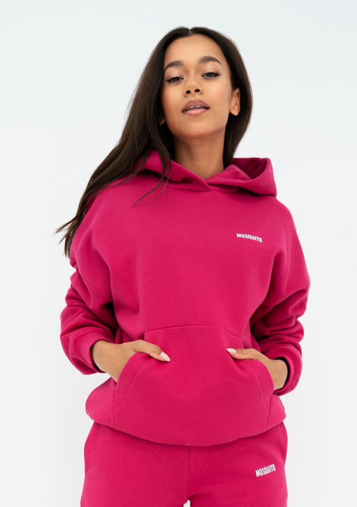 Pure - Bluza z kapturem Viva Magenta