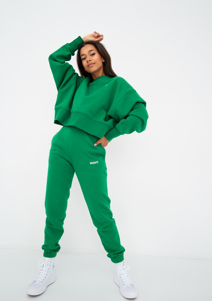 Pure - Spodnie dresowe Kelly Green