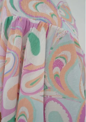 Tilli - Zwiewna sukienka Pastel Print