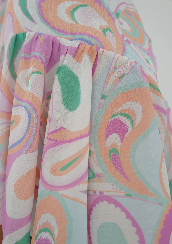 Tilli - Zwiewna sukienka Pastel Print