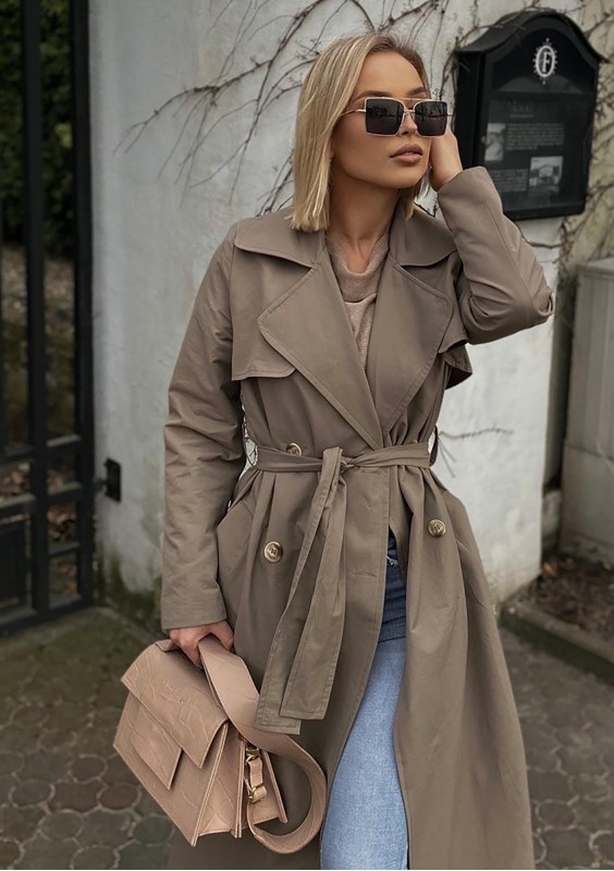 Coty - Beige trench coat