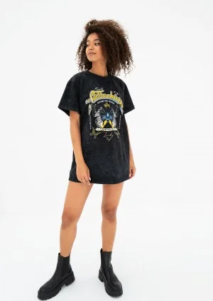 Rave - Black oversize T-shirt "Surrealness"