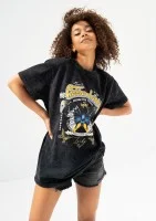 Rave - Black oversize T-shirt 